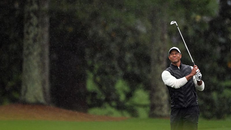 Tiger Woods auf der zweiten Runde des US Masters 2023. (Foto: Getty)