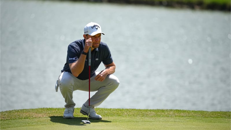 Der zweite Tag auf der DP World Tour in Italien beginnt gut für Maximilian Kieffer. Nach den ersten 9 Löchern lag er auf T2, fiel dann zurück. (Quelle: Getty)