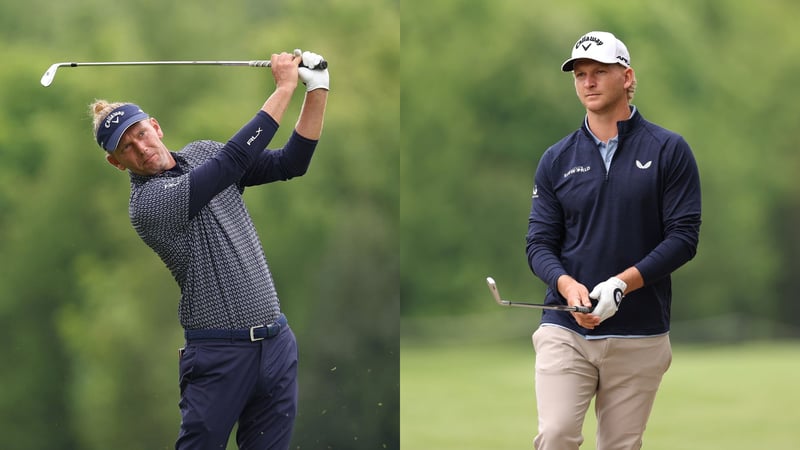 Marcel Siem und Nick Bachem befinden sich nach zwei gespielten Tag auf der DP World Tour sechs Schläge hinter dem Führenden Simon Forsström. (Quelle: Getty)