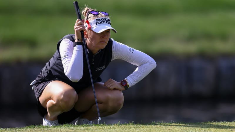 Jessica Korda fällt mit Rückenverletzung auf der LPGA Tour aus. (Foto: Getty)