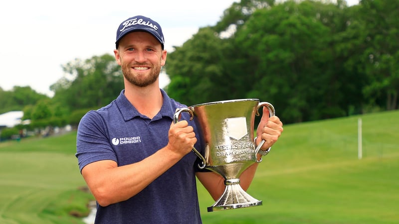 Feierte in Quail Hollow seinen Premierensieg auf der PGA Tour: Wyndham Clark. (Foto: Getty)