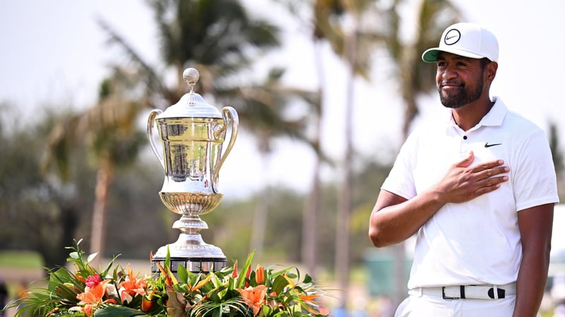 Tony Finau gewinnt die Mexico Open der PGA Tour. (Foto: Getty)