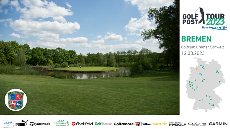 Der Golfclub Bremer Schweiz bei der Golf Post Tour 2023. (Foto: Golf Post)