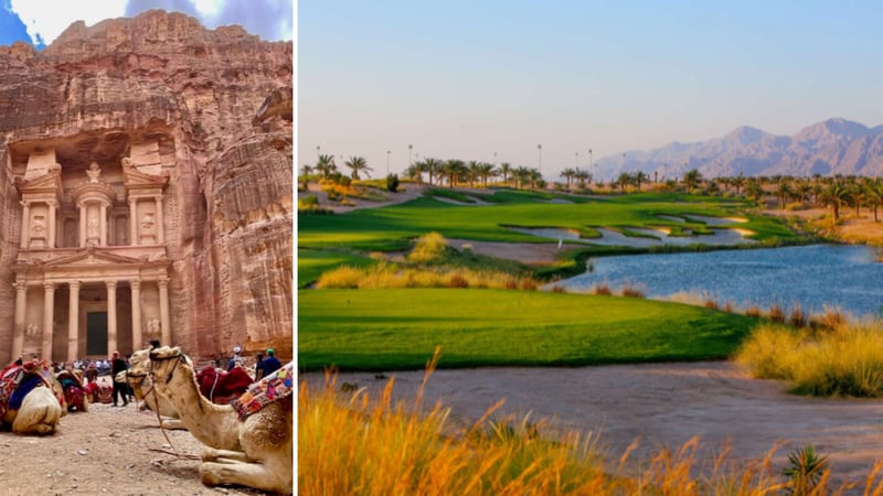 Jürgen Linnenbürger teste für Golf Post die Golfplätze der Welt. Dieses Mal war er in Jordanien unterwegs. (Foto: Jürgen Linnenbürger)