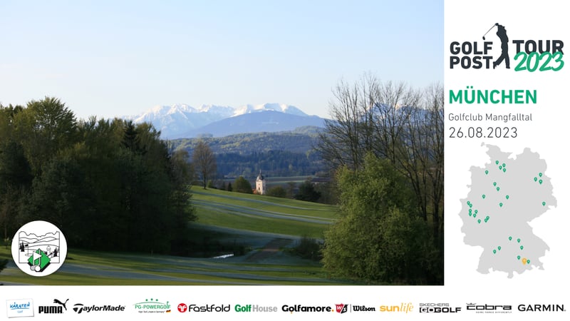 Die Golf Post Tour 2023 zu Gast im GC Mangfalltal.