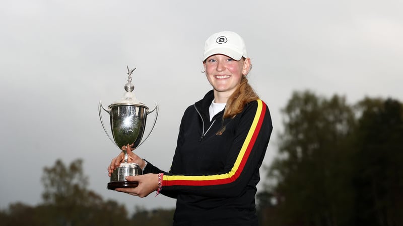 Antonia Steiner gewinnt die R&A Girls U16 Amateur Championship. (Foto: R&A)