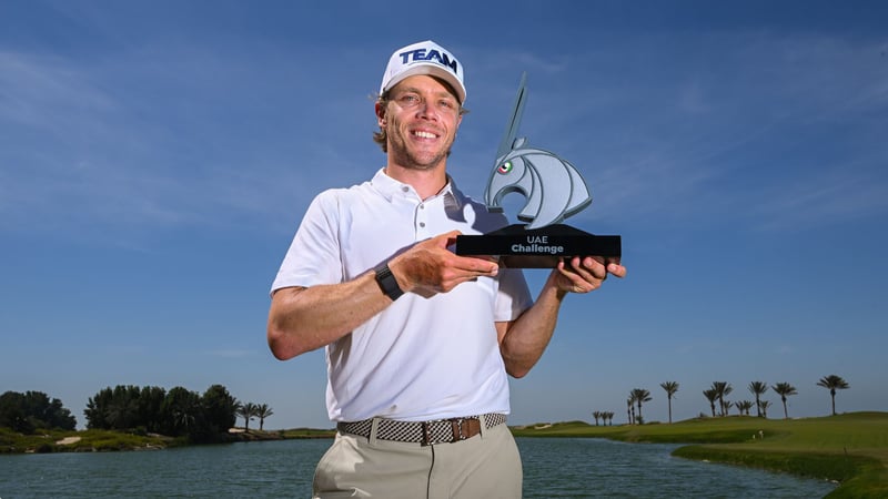 Strahlender Sieger: Max Rottluff in Abu Dhabi. (Foto: Getty)