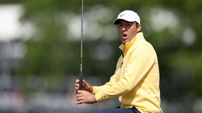 Scottie Scheffler am zweiten Tag der PGA Championship 2023. (Foto: Getty)