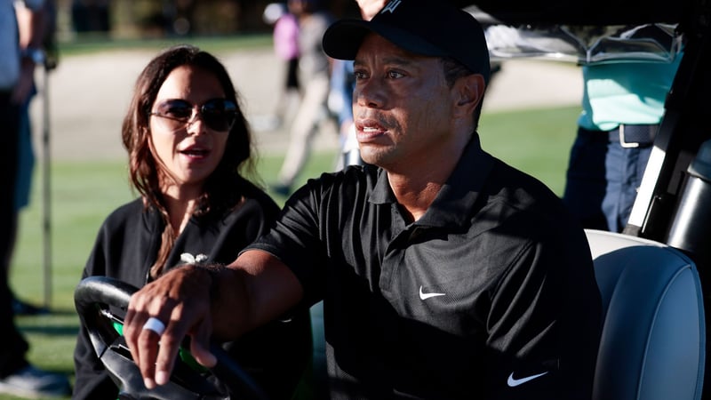 Erica Herman und Tiger Woods im Jahr 2021. (Foto: Getty)