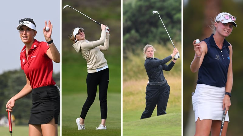 Chiara Noja, Olivia Cowan, Leonie Harm und Sophie Hausmann liegen beim Amundi German Masters nach dem Moving Day in den Top 20. (Quelle: Getty)