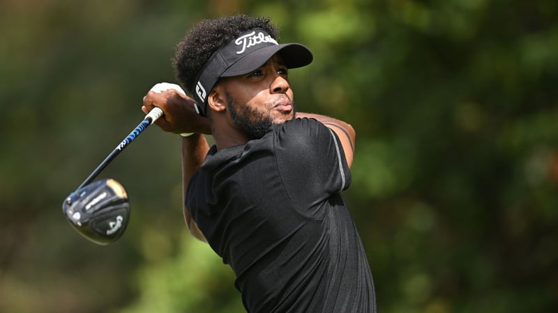 Mutahi Kibugu bei der Porsche European Open 2023. (Foto: Getty)