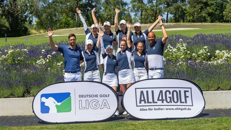 Die Damen des GC St. Leon-Rot gewinnen Spieltag vier im Süden und lösen das Ticket fürs Final Four im GC Pfalz. (Foto: DGV/Lettenbichler)