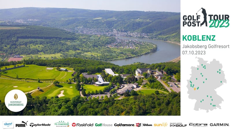 Die Golf Post Tour 2023 geht in die nächste Runde. Der Golfclub Jakobsberg lädt ein. (Foto: Golfclub Jakobsberg)