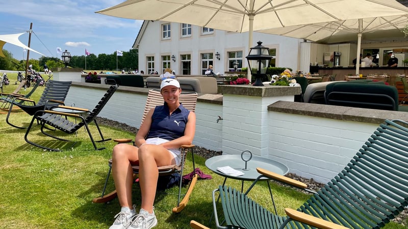 Patricia Isabel Schmidt: Die Belgian-Open-Siegerin führt die Rookie-Wertung auf der LET an und spielt heute ihr erstes Amundi German Masters. (Foto:L Michael F. Basche)