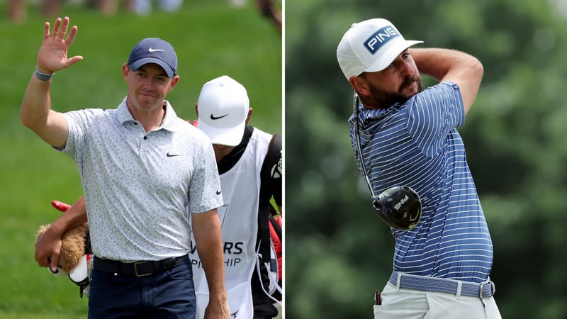 Hatten auf der PGA Tour Grund zur Freude: Rory McIlroy und Stephan Jäger. (Fotos: Getty)