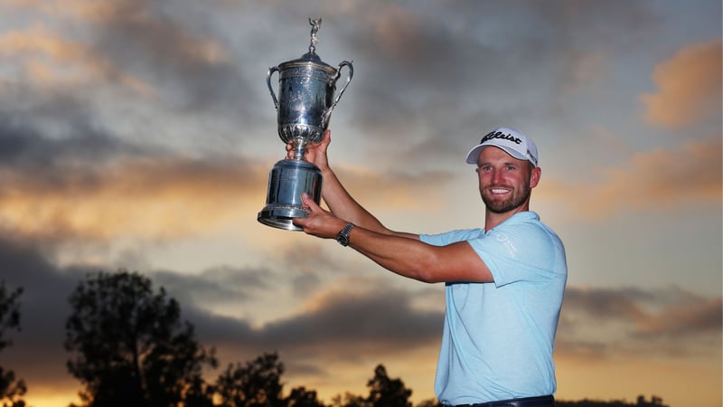 Wyndham Clark gewinnt die US Open 2023. (Foto: Getty)