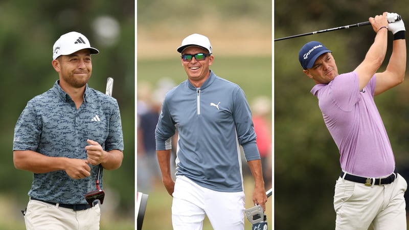 Xander Schauffele und Rickie Fowler an der Spitze der US Open 2023. Martin Kaymer tut sich schwer. (Foto: Getty)