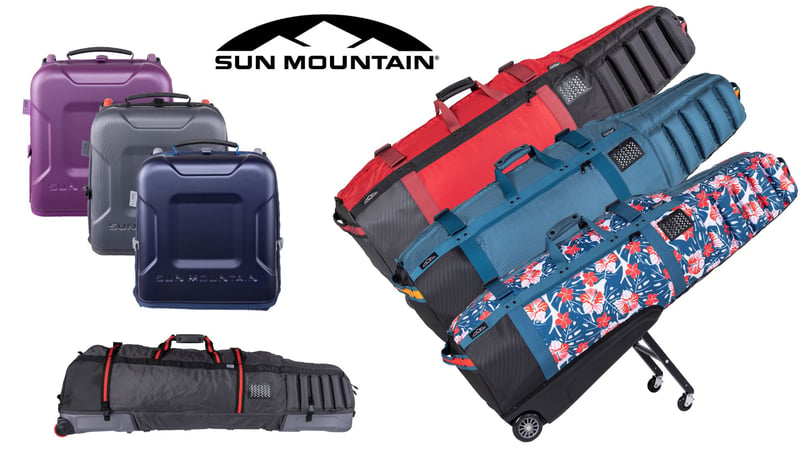 Sun Mountain präsentiert die neuen Reisebags und Travelcover 2023. (Foto: Sun Mountain)