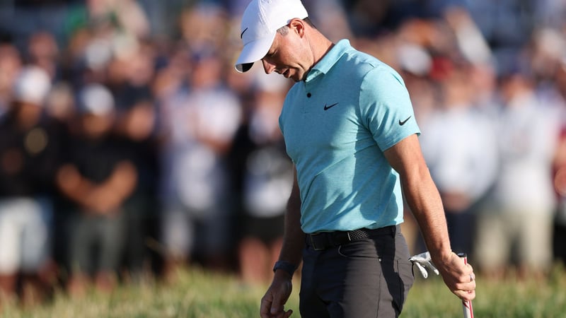 Rory McIlroy auf der Finalrunde der US Open 2023. (Foto Getty)