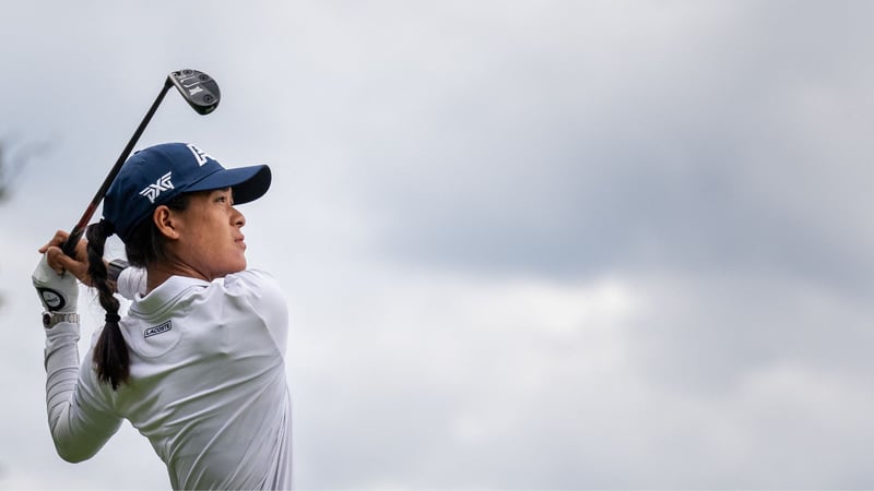 Celine Boutier führt die Evian Championship in Frankreich an. (Foto: Getty)