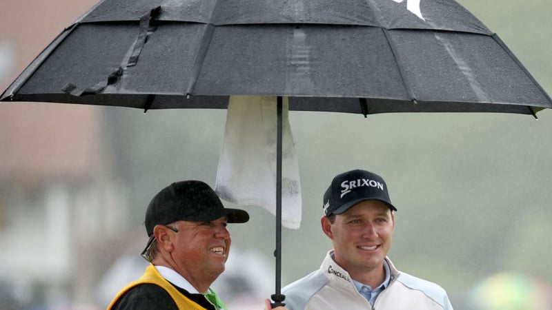 Sepp Straka im Interview nach dem Finale der British Open 2023. (Foto: Getty)