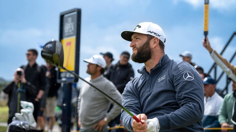 Jon Rahm bei der British Open Championship 2023. (Foto: Mercedes Benz)