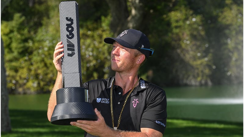 Talor Gooch gewinnt das LIV Golf Event in Spanien. (Foto: Getty)