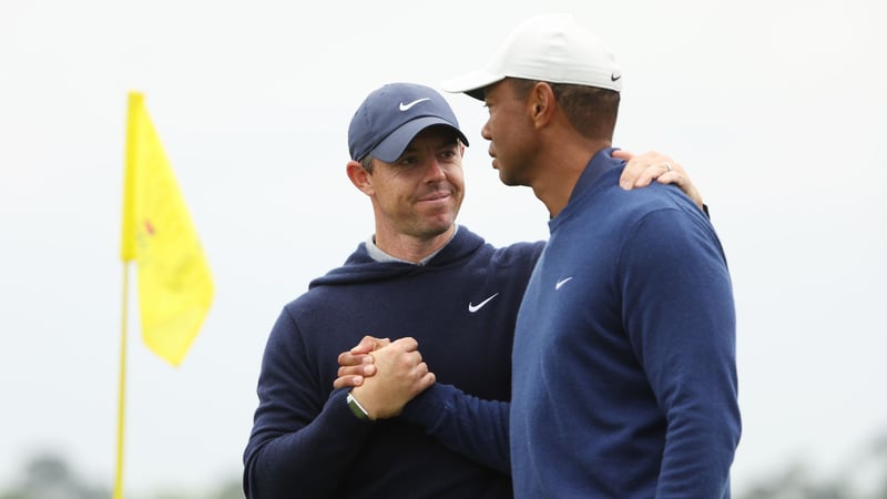 Tiger Woods und Rory McIlroys Liga nimmt Gestalt an. (Foto: Getty)