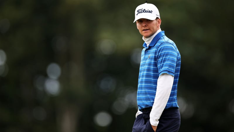 Yannik Paul in der Finalrunde der Genesis Scottish Open 2023. (Foto: Getty)