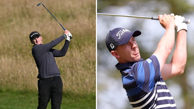 Erst erzielte Sandy Scott an der berühmten 16 des Himmerland Golfclubs ein Hole-in-One, dann legte sein Landsmann Grant Forrest an der selben Bahn noch eins nach. (Quelle: Getty)