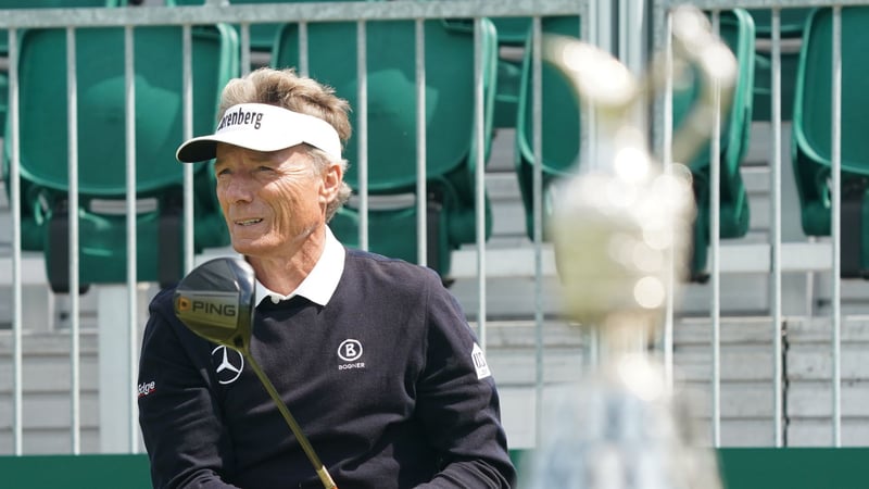 Bernhard Langer beweist vor der Senior Open 2023 bereits sein Können (Foto: Getty)