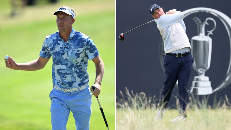 Marcel Siem und Sepp Straka bei der British Open 2023. (Foto: Getty)