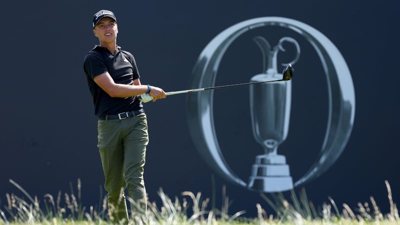 Tiger Christensen bei der British Open 2023 im Interview. (Foto: Getty)