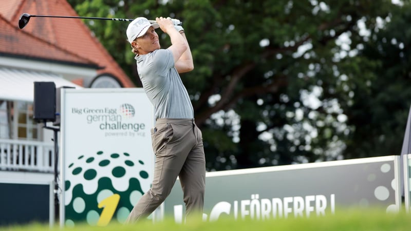 Max Rottluff im Wittelsbacher Golfclub. (Foto: Getty)