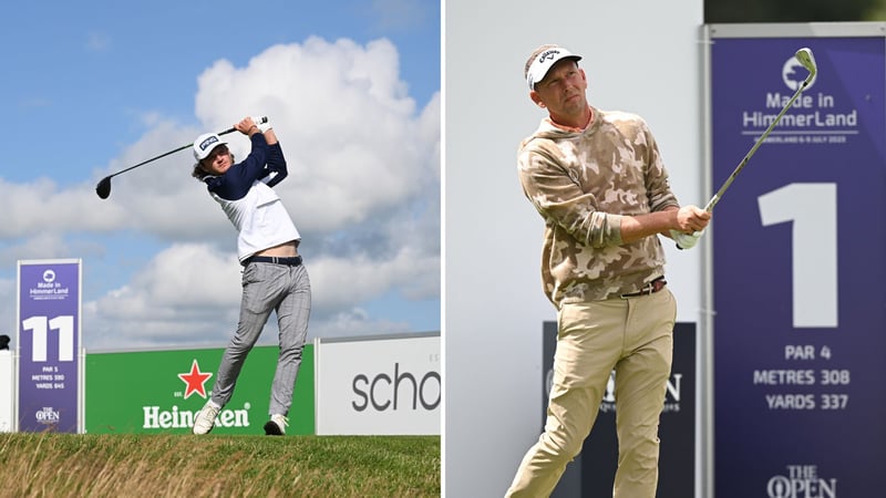 Freddy Schott und Marcel Siem teilen sich Platz 6 nach der zweiten Runde. (Fotos: Getty)