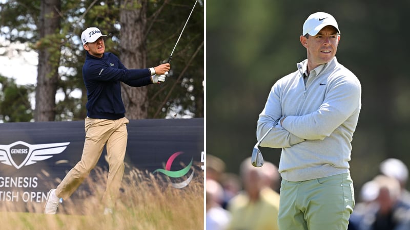 Yannik Paul (li.) und Rory McIlroy mit Top-Starts. (Foto: Getty)