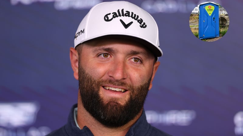 Jon Rahm wirbt auf einer PRessekonferenz für kleine Änderungen auf der PGA Tour, die den Spielern das Leben erleichtern. (Quelle: Getty)