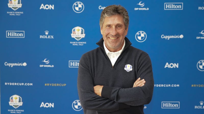 Jose Maria Olazabal wird einer der vier Co-Kapitäne von Team Europa beim Ryder Cup 2023 in Rom. (Foto: Getty)