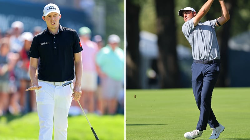 PGA Tour: Matthew Fitzpatrick und Scottie Scheffler bei der BMW Championship (Foto: Getty)