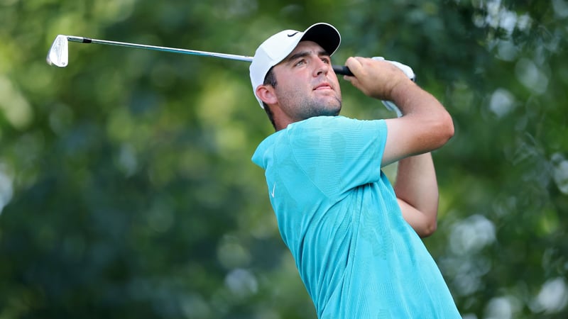 Scottie Scheffler startet als Führender in das Saison Finale der PGA Tour. (Foto: Getty)