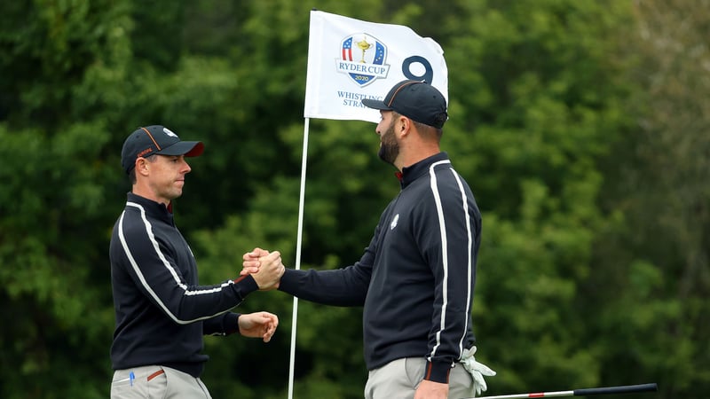 Rory McIlroy und Jon Rahm sind die ersten bestätigten Mitglieder von Lukes Donald's Team für den Ryder Cup 2023.