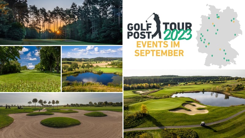 Die Golf Post Tour 2023 Events im September. (Foto: Golf Post)