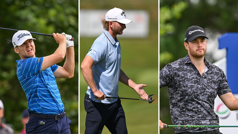 Drei der sechs Deutschen an der Spitze: Yannik Paul, Nick Bachem und Maximilian Schmitt (v.l.n.r.). (Foto: Getty)