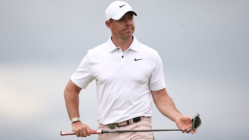 Rory McIlroy mit seinem TaylorMade Spider X Putter bei British Open 2023. (Foto: Getty)