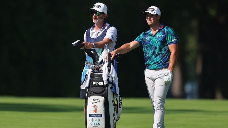 Viktor Hovland spielt sich mit Ping zum Platzrekord, das WITB. (Foto: Getty)