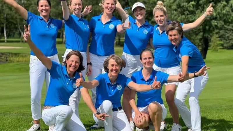 Golfclub Hösel's Damen AK 30 werden NRW-Mannschaftsmeisterinnen 2023 (Foto: Golfclub Hösel)