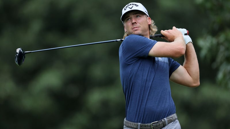 Sam Burns mit dem Meisterwerk an Tag 3 bei der St. Jude Championship (Foto: Getty)