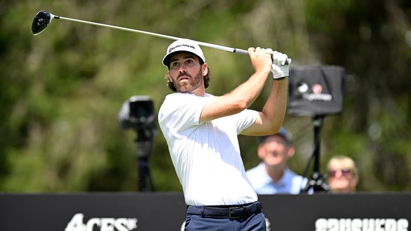 Matt Wolff rangiert an der Spitze nach Runde 1 der LIV Golf League. (Foto: Getty)