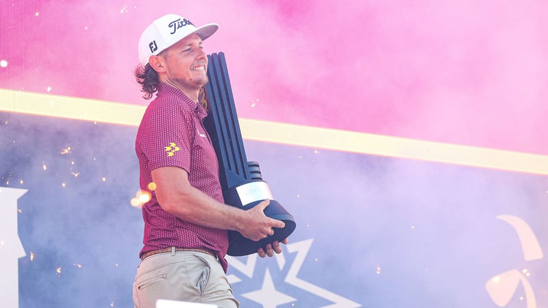 Der Australier Cameron Smith gewinnt das Beminster Event der LIV Golf League. (Foto: Getty)