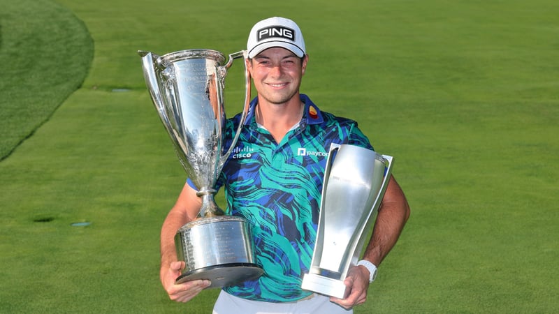 Viktor Hovland gewinnt die BMW Championship 2023 der PGA Tour. (Foto: Getty)